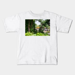 Trees and Train Kids T-Shirt